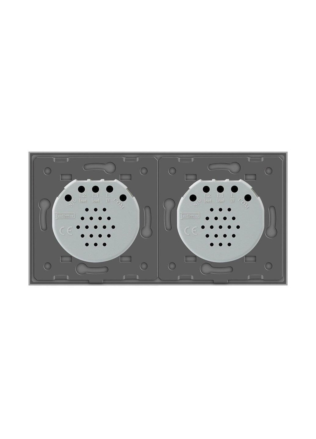 Сенсорный диммер 2 сенсора (1-1) стекло (VL-C701D/C701D-15) Livolo (370971176)