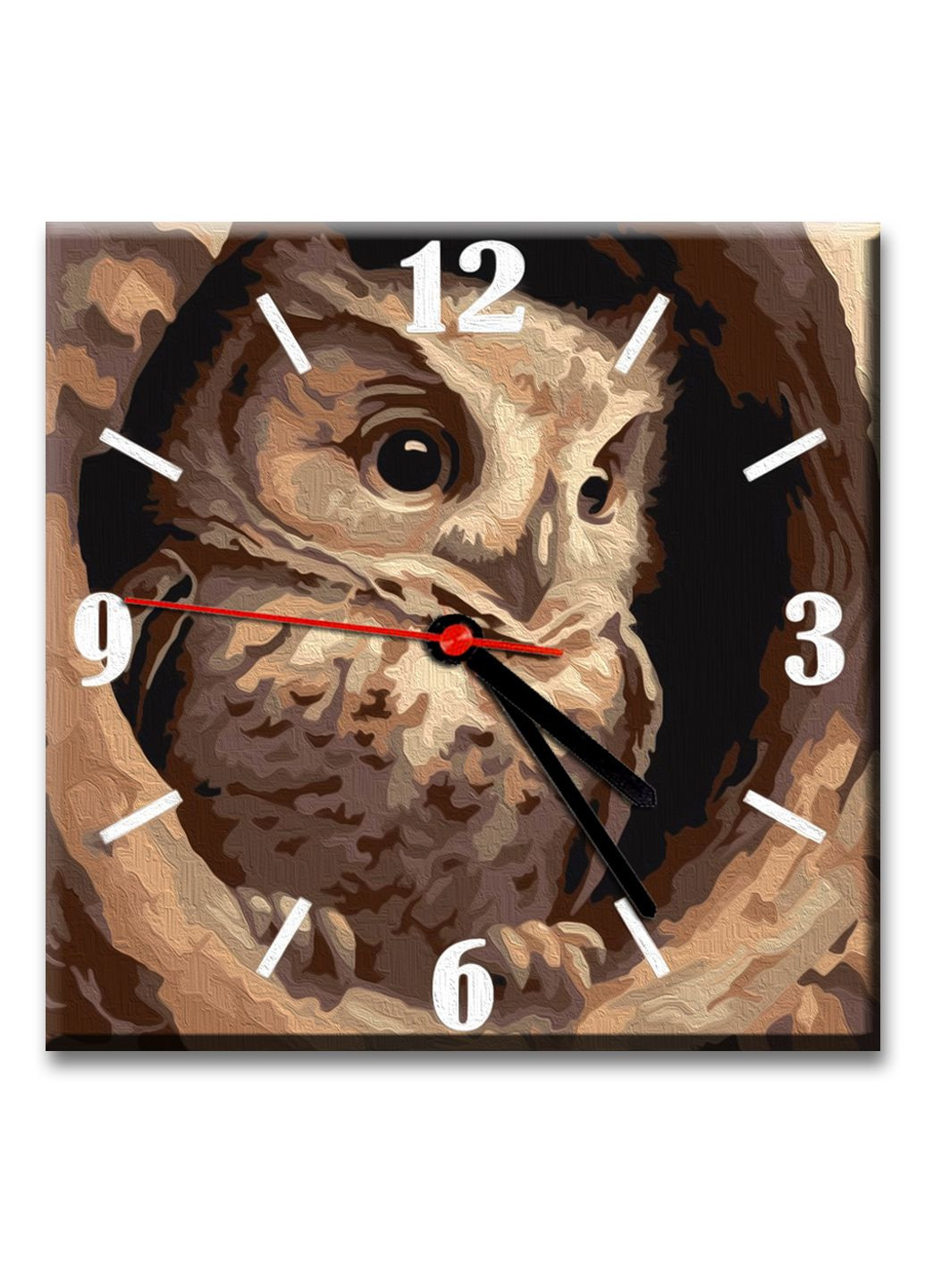 Набор рисования по номерам Часы Совёнок ArtStory (303126268)