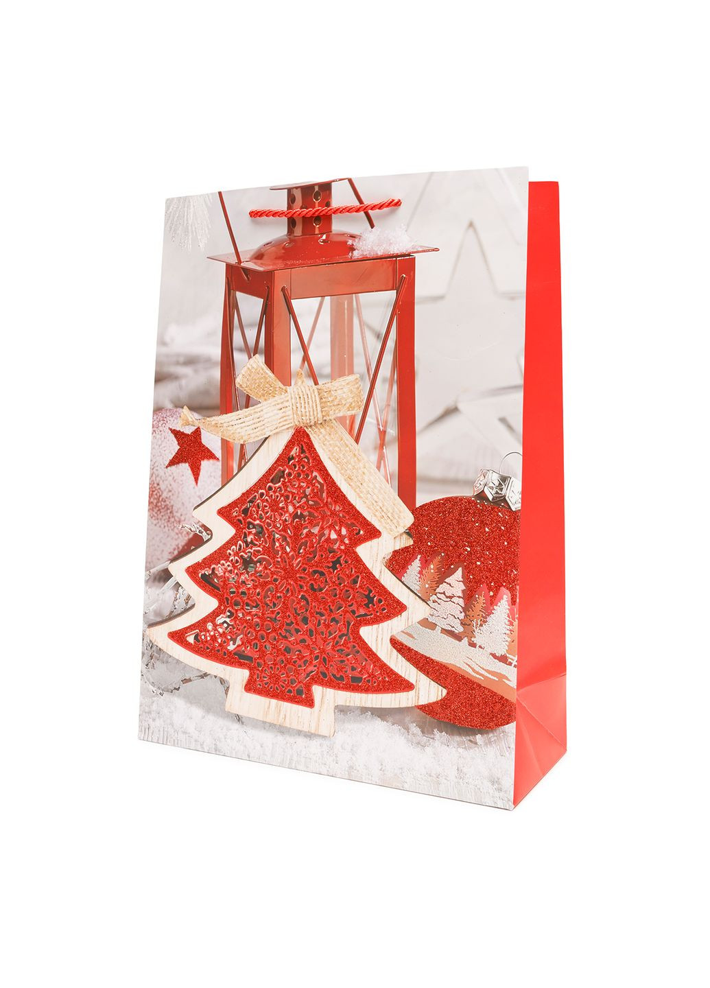 Подарочный пакет Merry Christmas, 41 см. цвет разноцветный ЦБ-00263117 BonaDi (311504997)