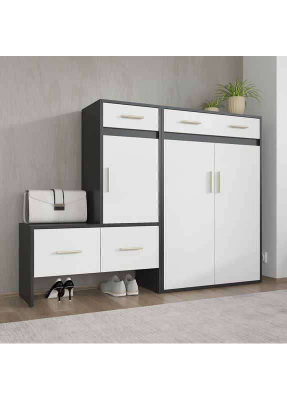 Тумба у передпокій, взуттєва тумба, стелаж під взуття I-156 No Brand (371910880)