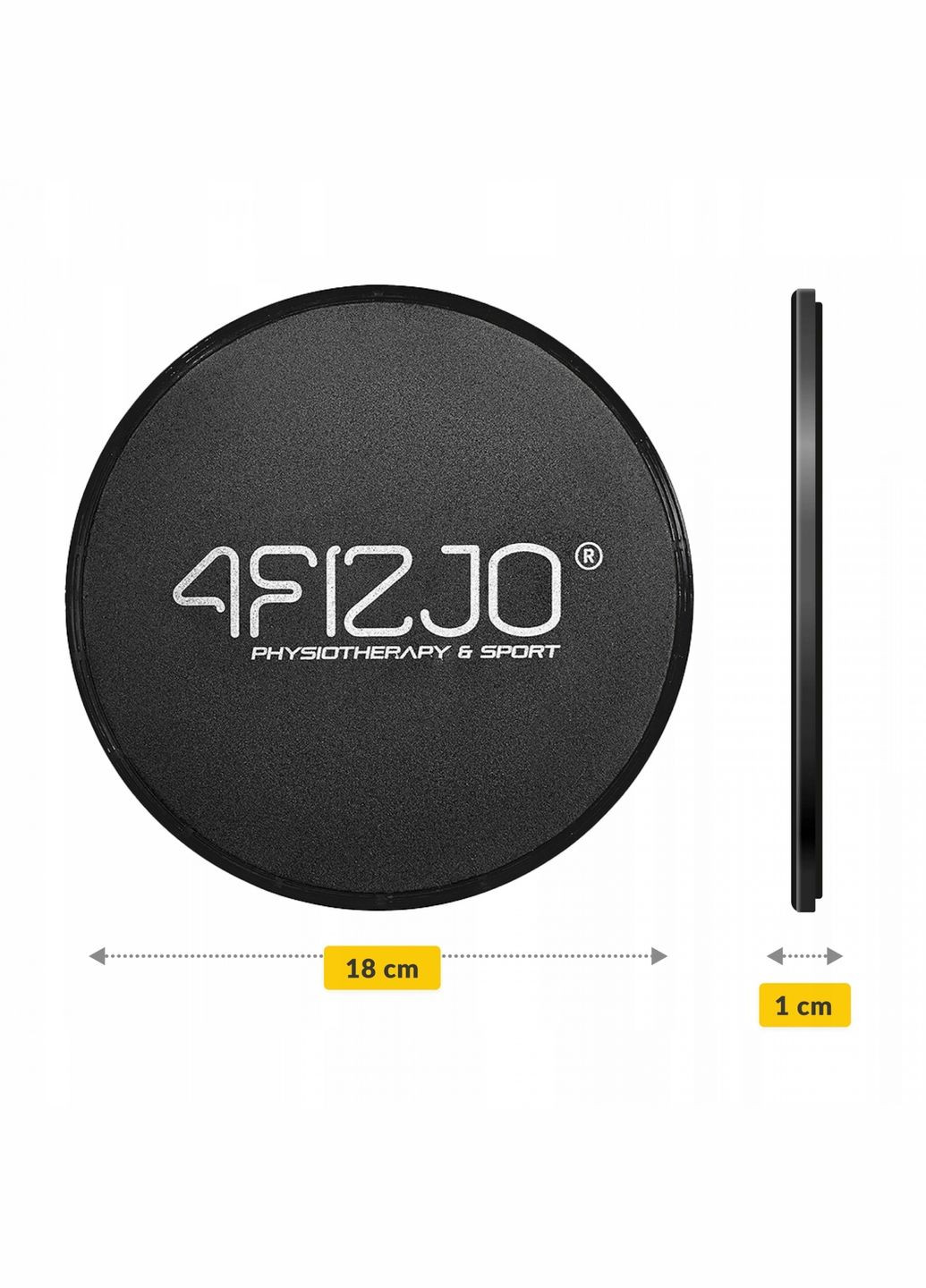 Диски-слайдеры для скольжения (глайдинга) Sliding Disc Black () 4FIZJO P-5907739313355 (340459149)