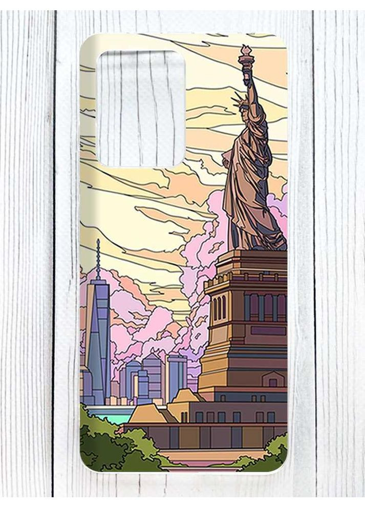 Чехол на Xiaomi Redmi Note 12 Pro 5G Статуя Свободы (принт 331) Creative (356129052)
