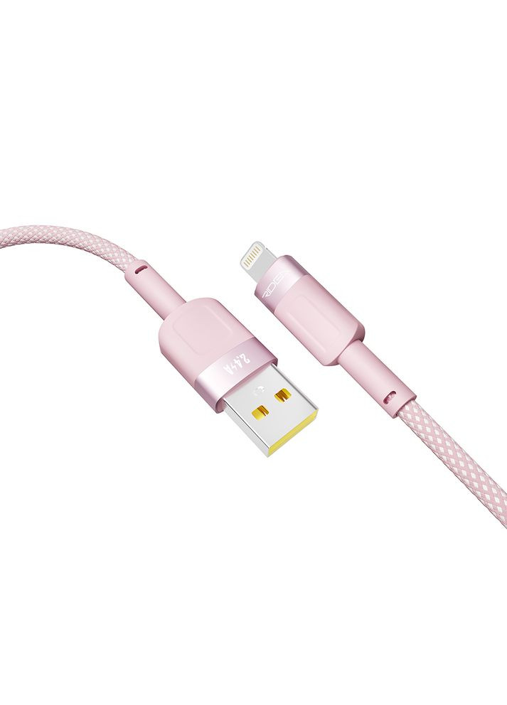 Зарядный кабель USB-Lightning для iPhone / Провода шнур юсб лайтнинг для зарядки айфона Apple устройств 1,2м Ridea (338598212)
