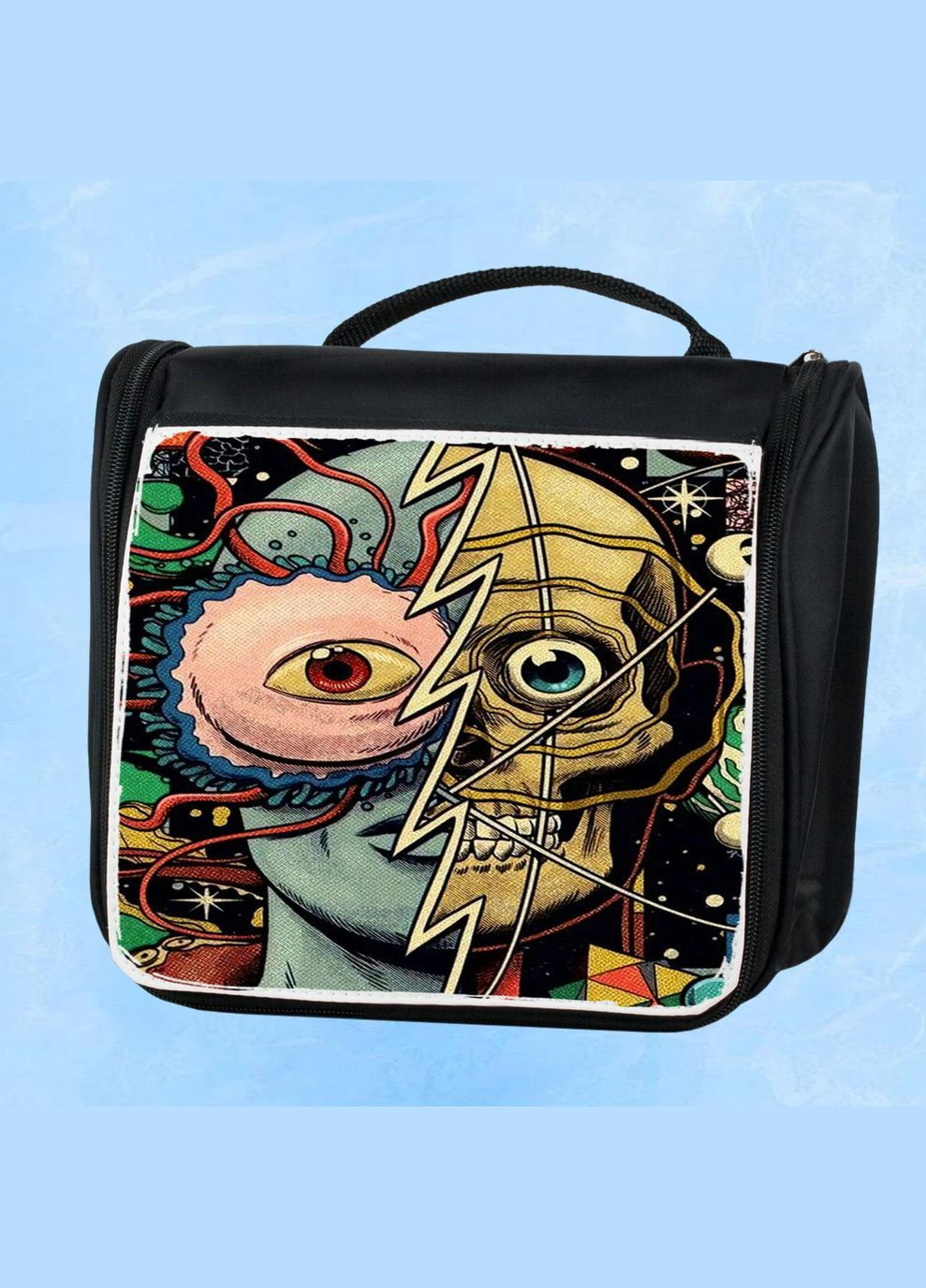 Дорожная сумка - органайзер для косметики несессер Art #210 Черная No Brand (318677137)