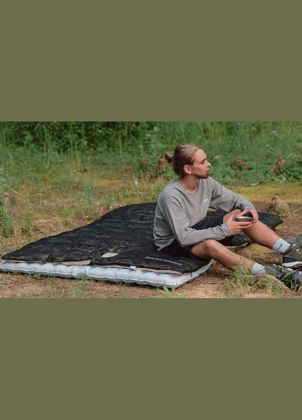 Спальный мешок з капюшоном M320 CNK2350WS023 Right Camo Naturehike (330143523)