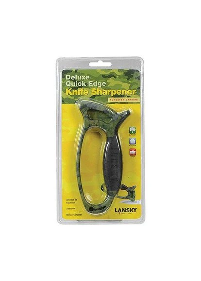 Точило Deluxe Quick Edge Camo Green (LSTCN-CG), колір зелений, ергономічна рукоятка, заточне точило Lansky (396649365)