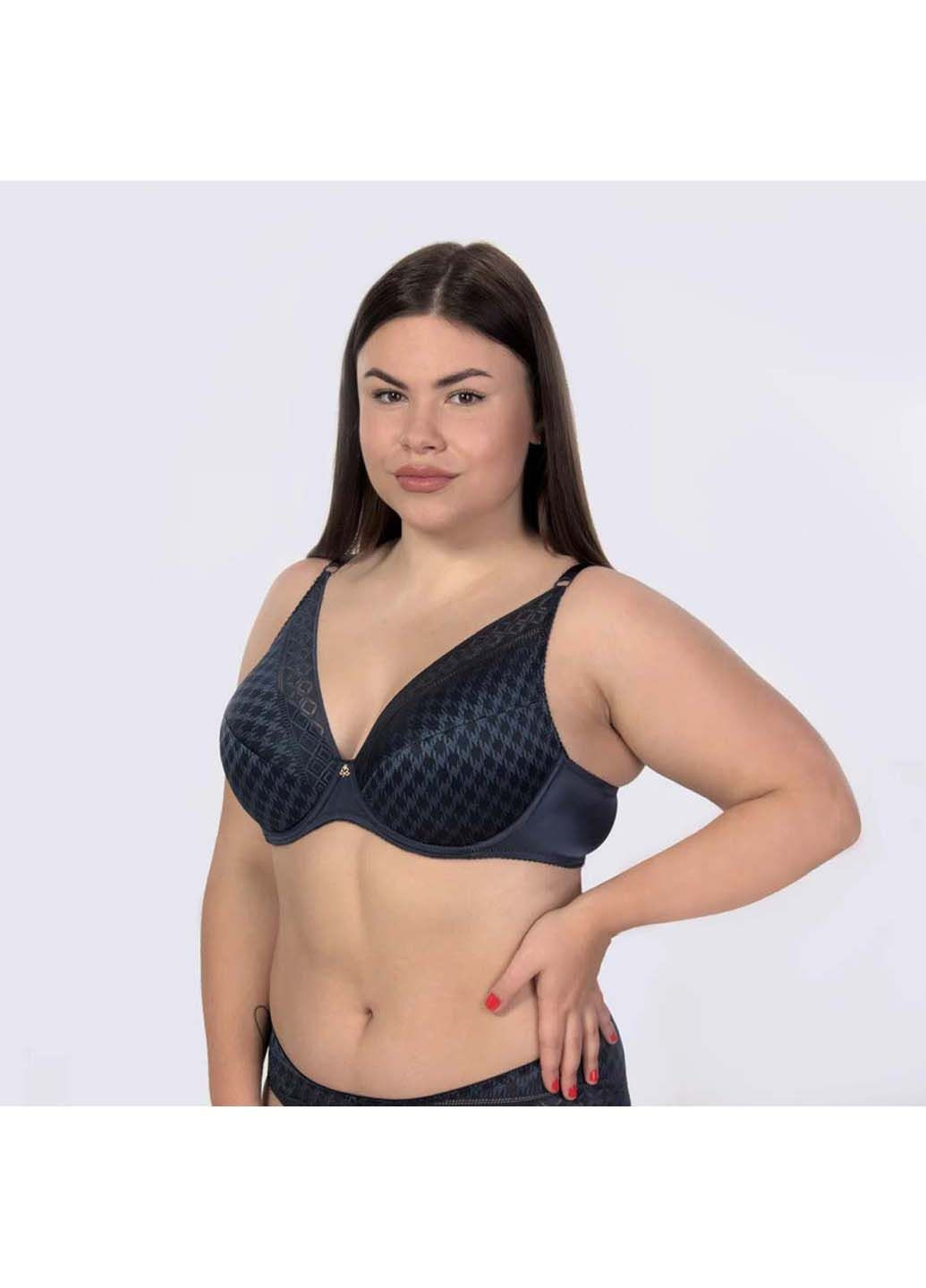 Синій бюстгальтер Elita з кісточками
