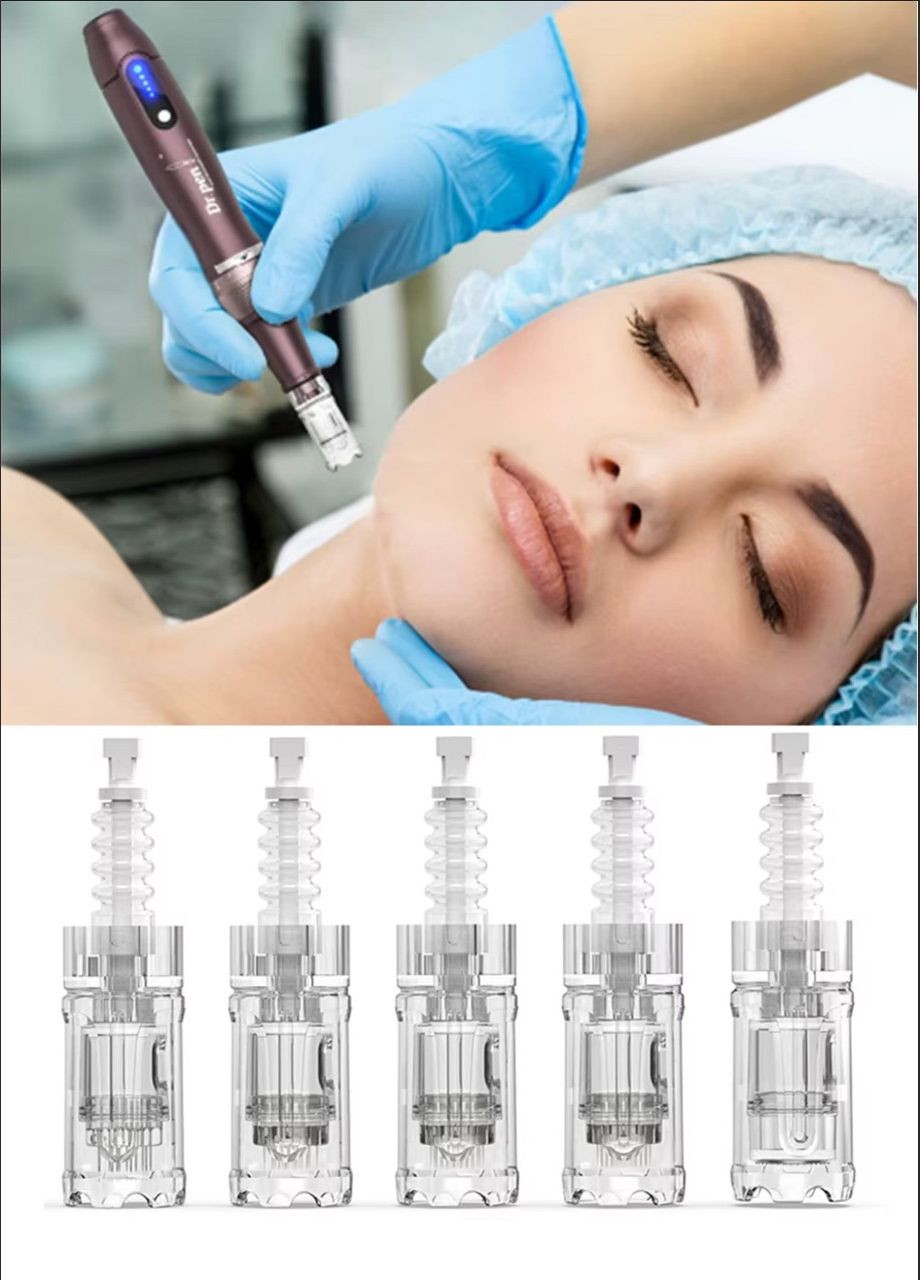 Картридж для дермапена Dr. Pen Ultima 12 голок на засувці байонеті 2.5 мм Прозорий No Brand (341325007)