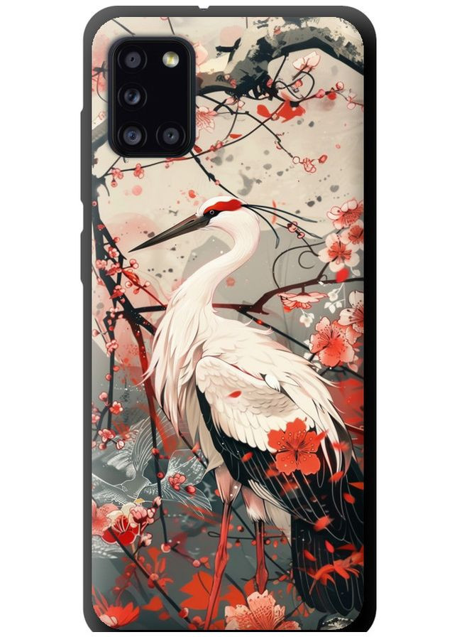 TPU чехол 'Аист в цвету сакуры' для Endorphone Samsung Galaxy A31 A315F (291420182)