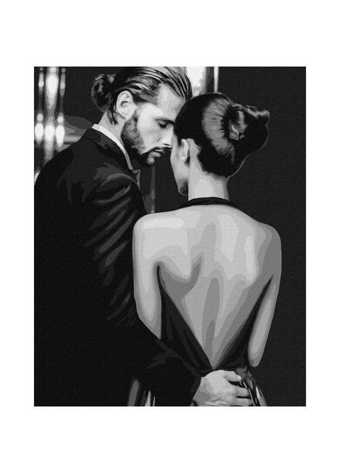 Картина по номерам "Рядом с любимой" KHO8372 IDEYKA (333013062)