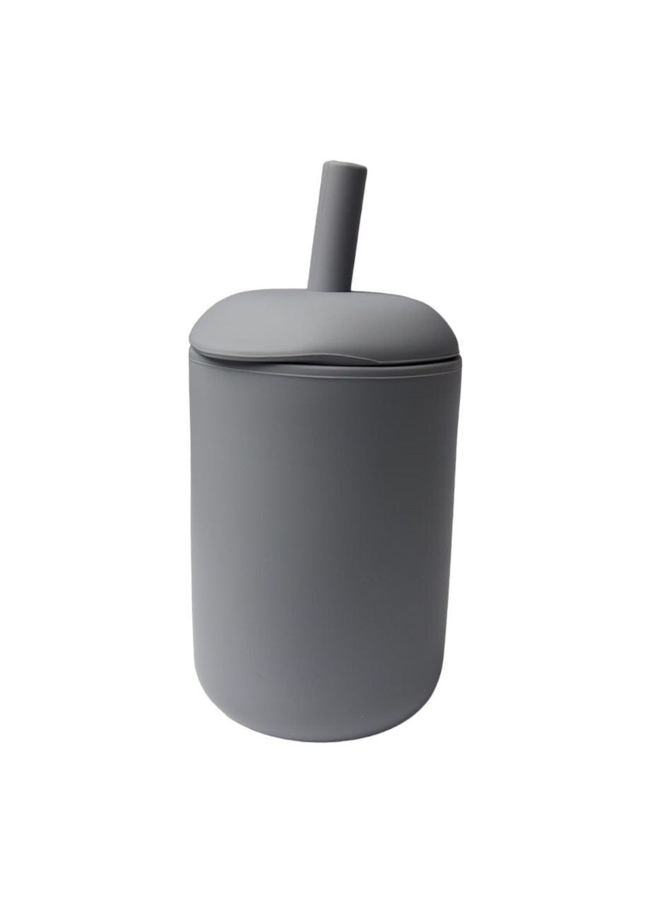 Поїльник-непроливайка 175 мл із трубочкою Grey oldbro (315797457)