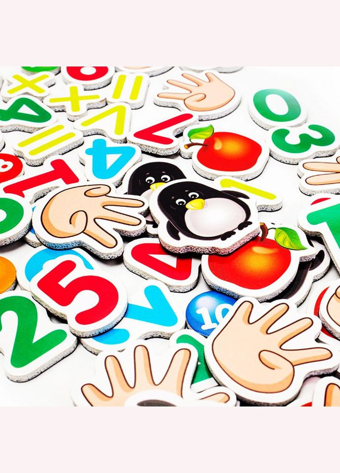 Детская настольная игра "Математика магнитная с доской" VT5412-02 цифры на магнитах No Brand (330609981)