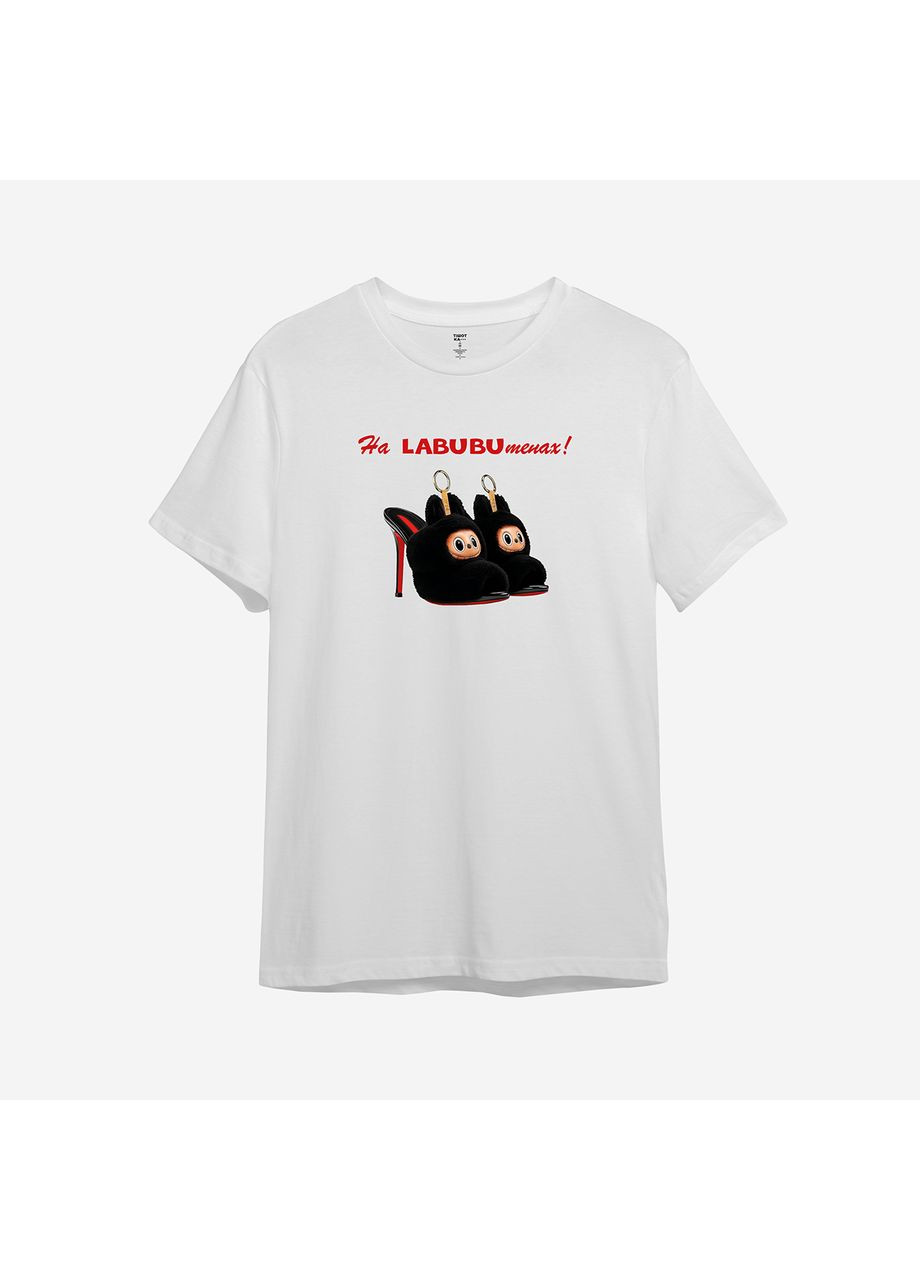 Біла футболка оверсайз аніме з принтом "людина бензопила" за мотивами манги chainsaw man 1 (100865787033) з коротким рукавом ТiШОТКА