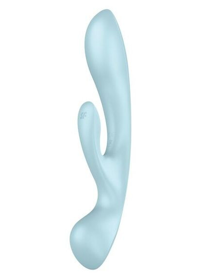 Вібратор-кролик Triple Oh Blue Satisfyer (297516826)