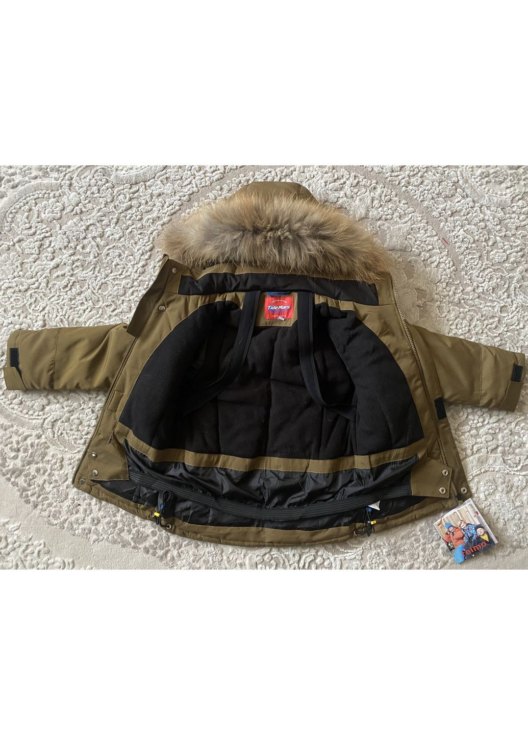 Зимний детский термокомбинезон на мальчика 134 No Brand (369735326)