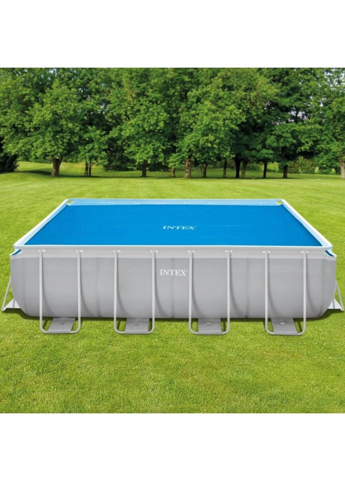 Теплосберегающее покрытие (солярная пленка) для бассейна 28028, 378-186 см Intex (365249721)