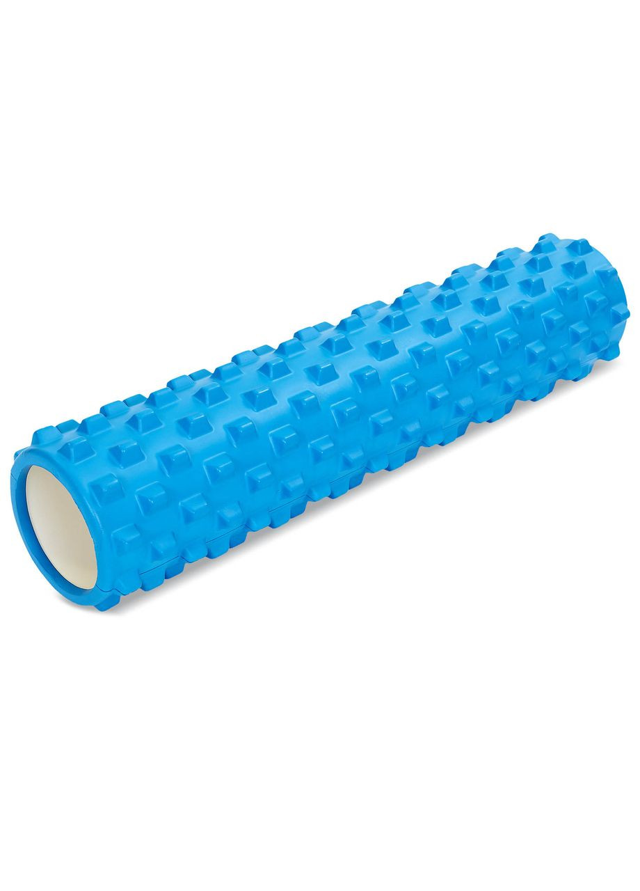 Ролер масажний циліндр (ролик мфр) 61см Grid Rumble Roller EVA (d-14,5см, Синій) (FI-6280_Синій) SP-Sport (361433637)