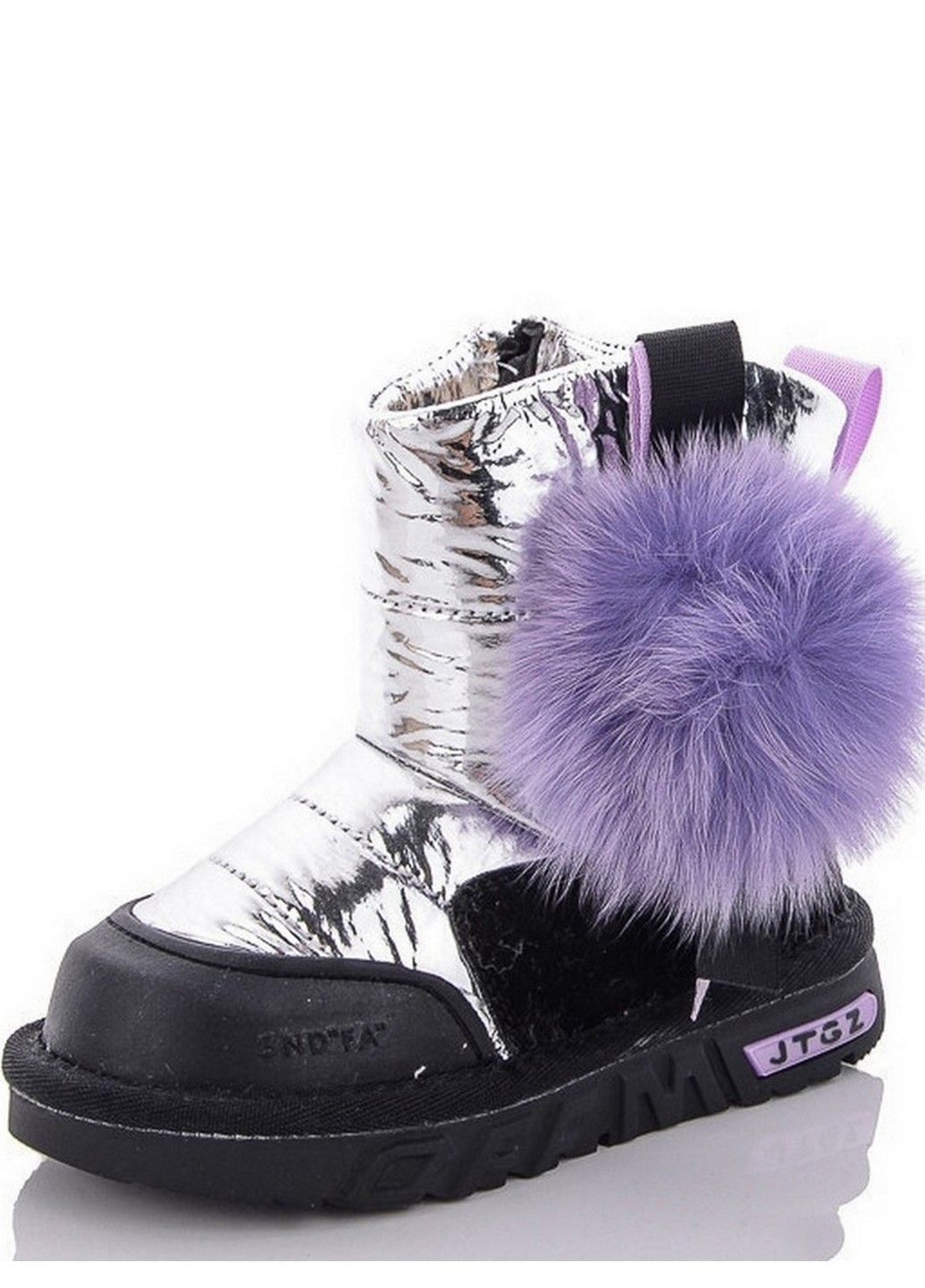 Зимние дутики с натуральной шерстью c8851-6 Paliament