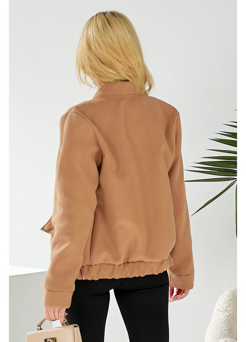 Бомбер женский искусственный кашемир, 257R325 Ager (365077223}