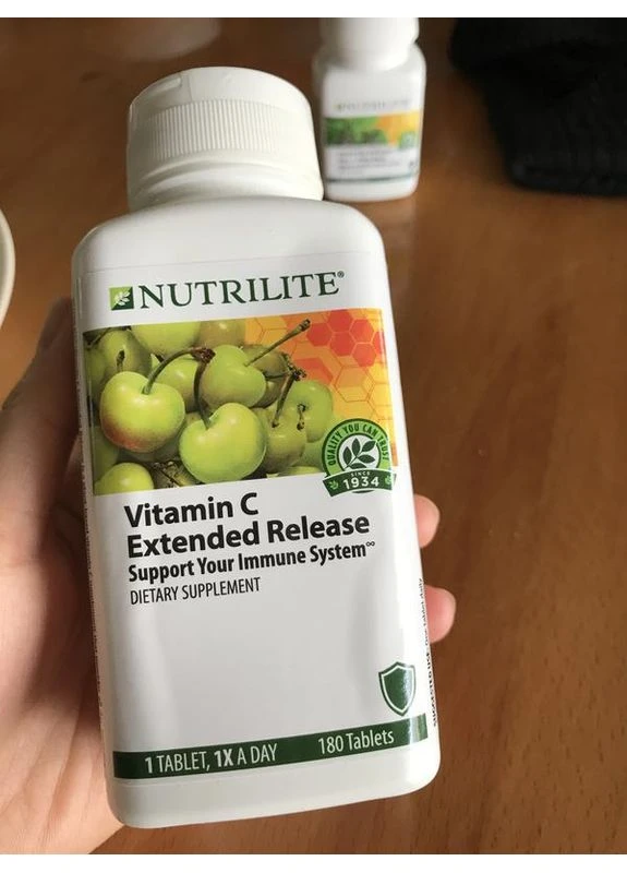 Вітаміни Amway Vitamin C пролонгованої дії 180 таблеток Nutrilite (280265983)
