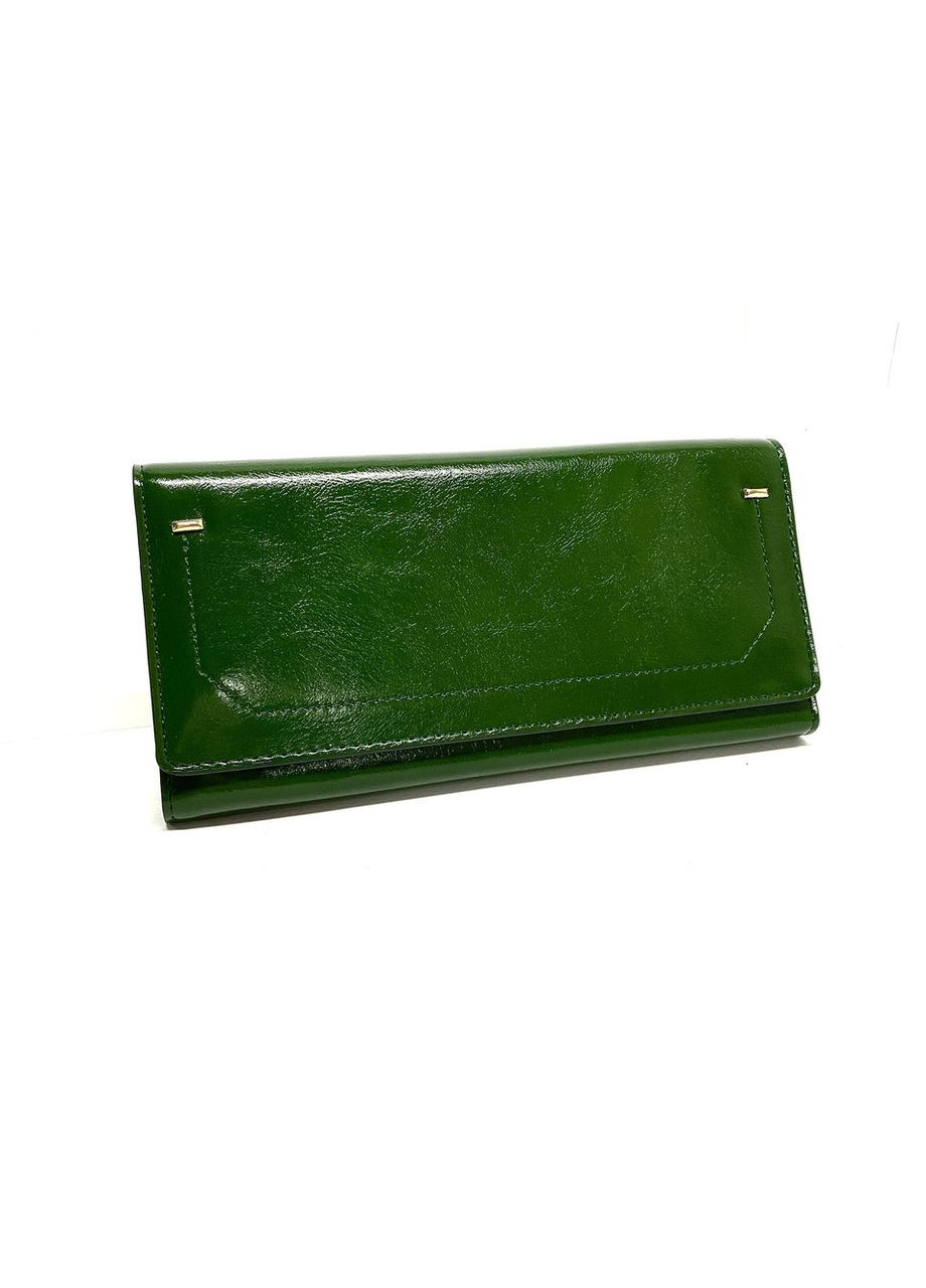Жіночий гаманець з еко-шкіри J-6094 зелений 19 x 9,5 x 3 Saralyn (369157586)