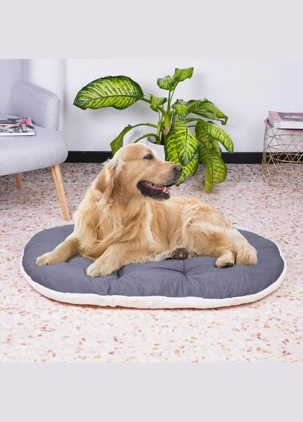 Подушка RELAX 100/12F C.BROWN-BEIGE, хлопок+искусственный мех Ferplast (335587127)