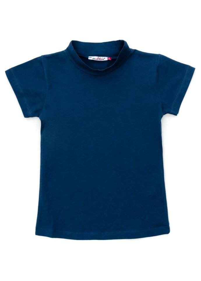 Кофта водолазка с коротким рукавом (4832-164G-blue) Matilda (301143049)