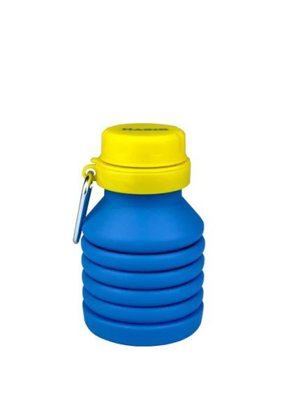 Пляшка для води складана MG-1043B 450 мл синя Magio (360651924)