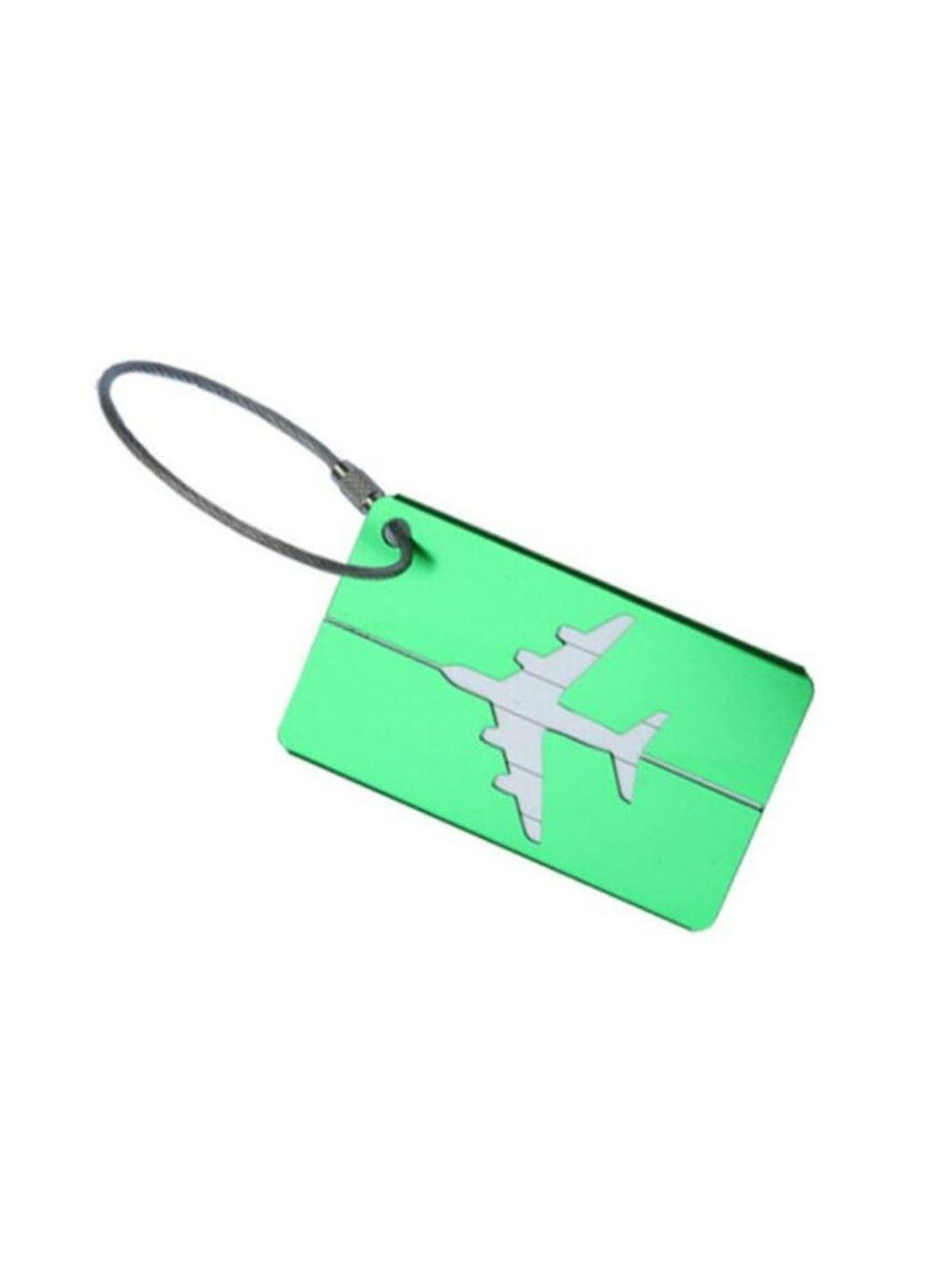 Бирка для багажу з алюмінію "Fly" 7,5 см*4,4см No Brand (369394729)