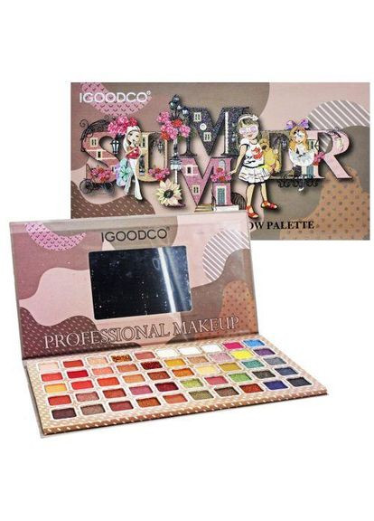 Набір тіней для повік " ", 50 кольорів Igoodco (356692502)