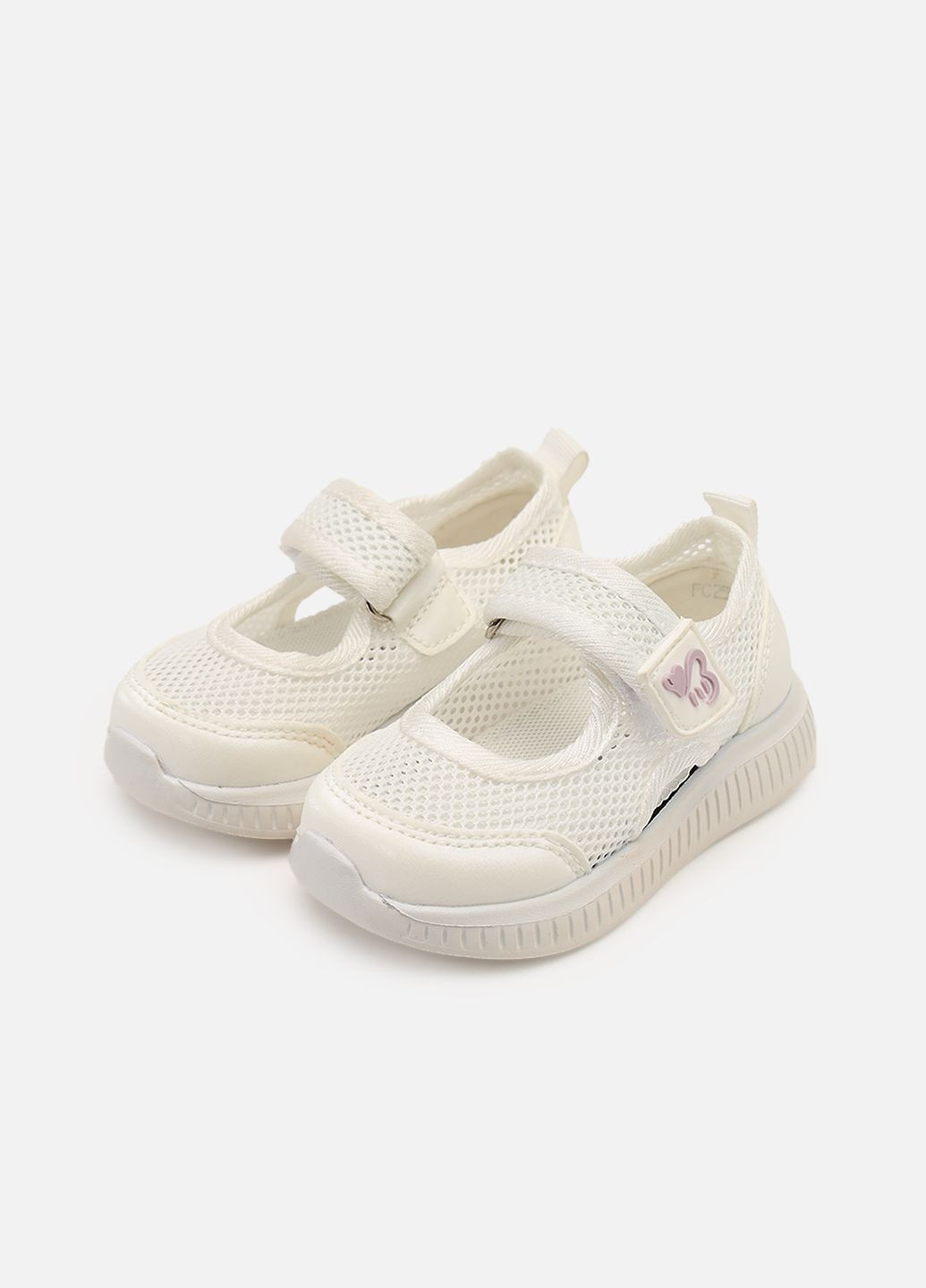 Белые слипоны на плоской подошве для девочки цвет белый cb-00273765 Kimboo