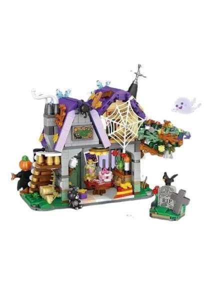 Конструктор mini Домик на Хэллоуин без фигурок (1233) Loz (396690996)