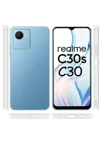 Чохол до мобільного телефона (708669) BeCover Realme C30/C30s Transparancy (366159228)
