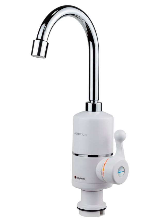 Кран водонагрівач для кухні NZ-6B112W (на гайці) (9797133) AQUATICA 058397 (316463184)