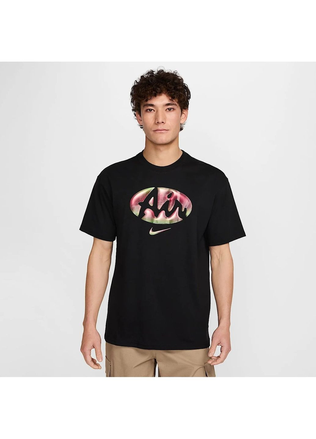 Чорна футболка чоловіча nsw max90 black Nike