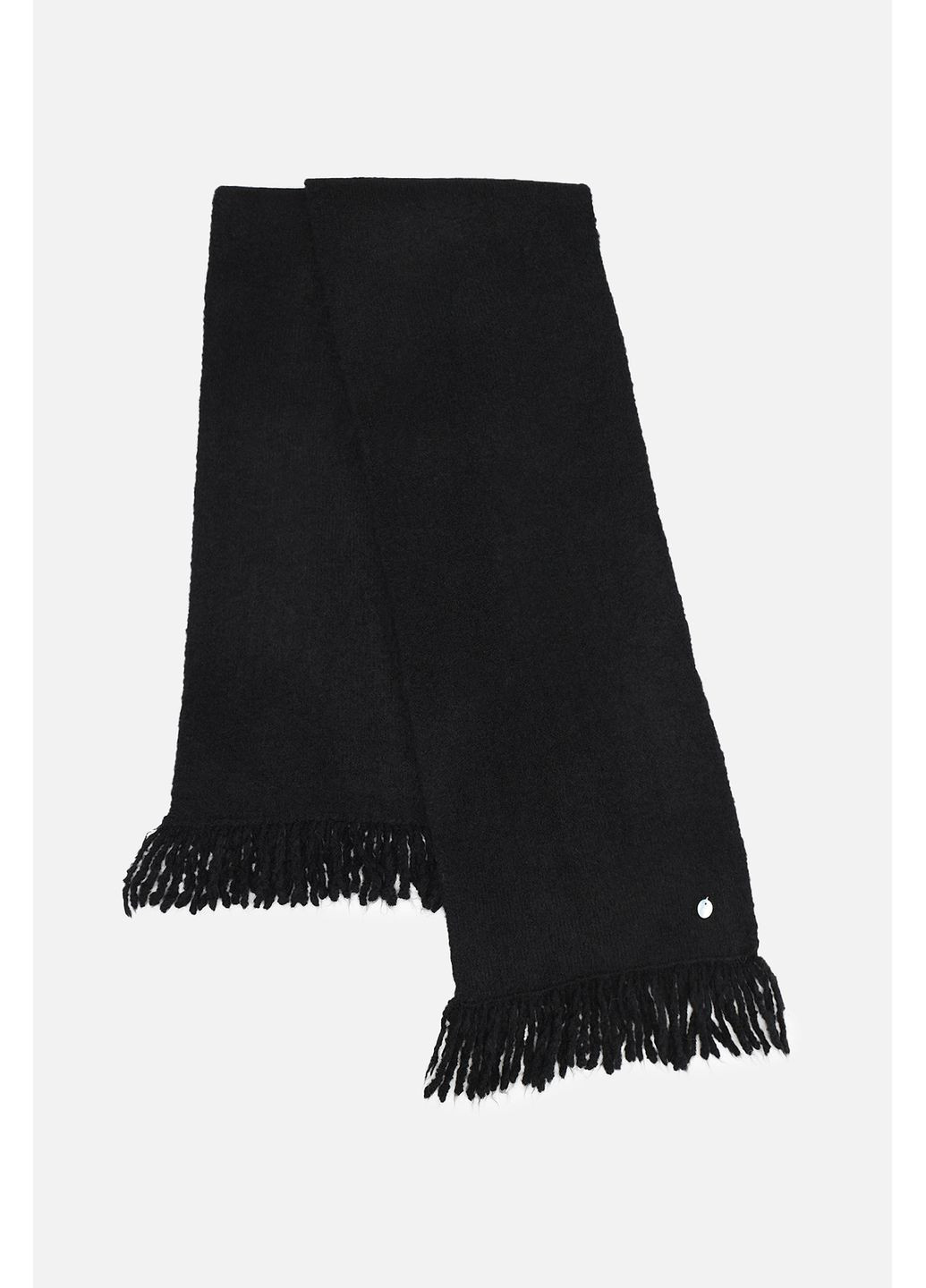 Шарф жіночий колір чорний ЦБ-00282263 No Brand (369621571)