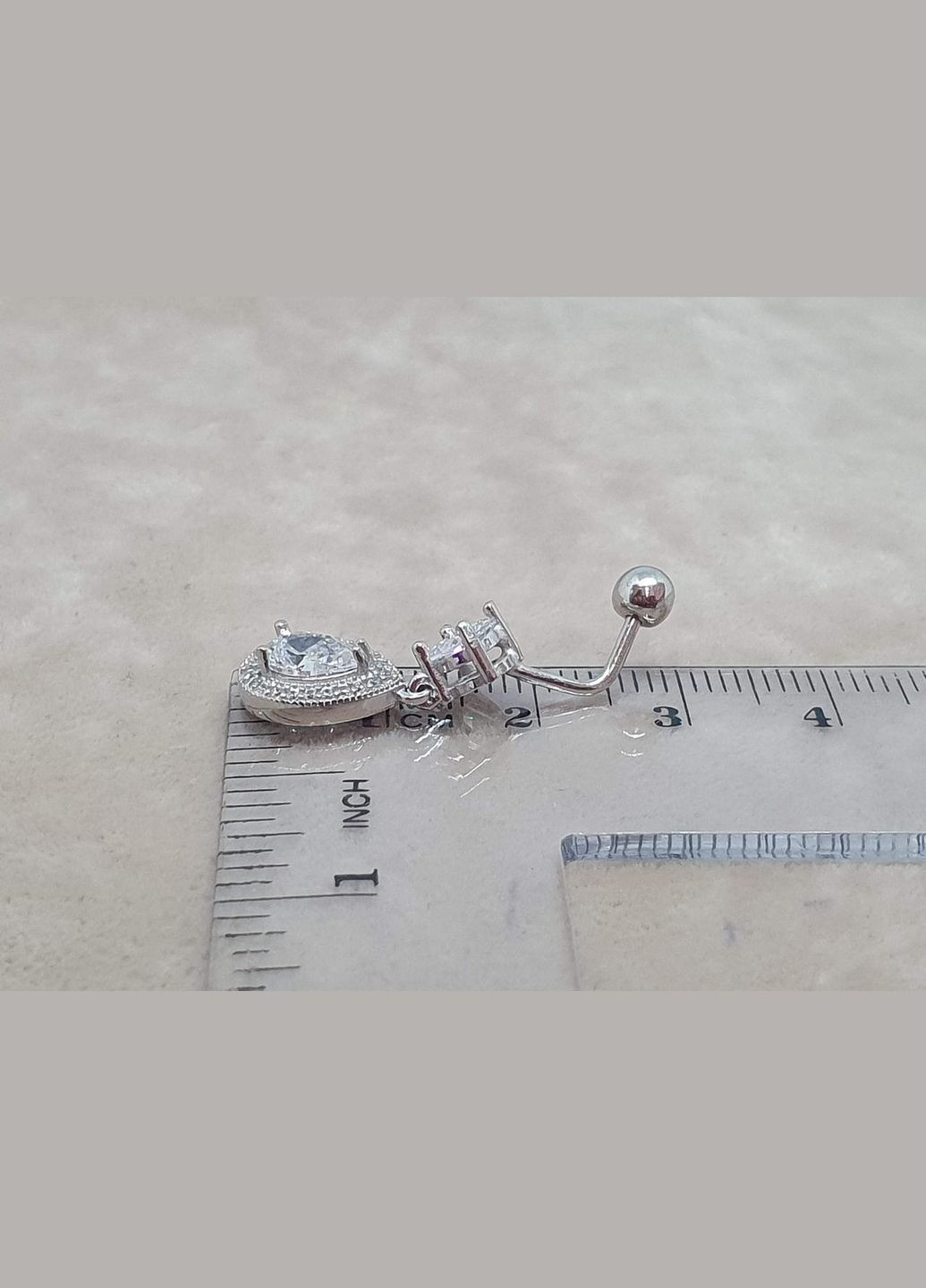 Серебряная серьга для пирсинга. 7000U UMAX (303877384)