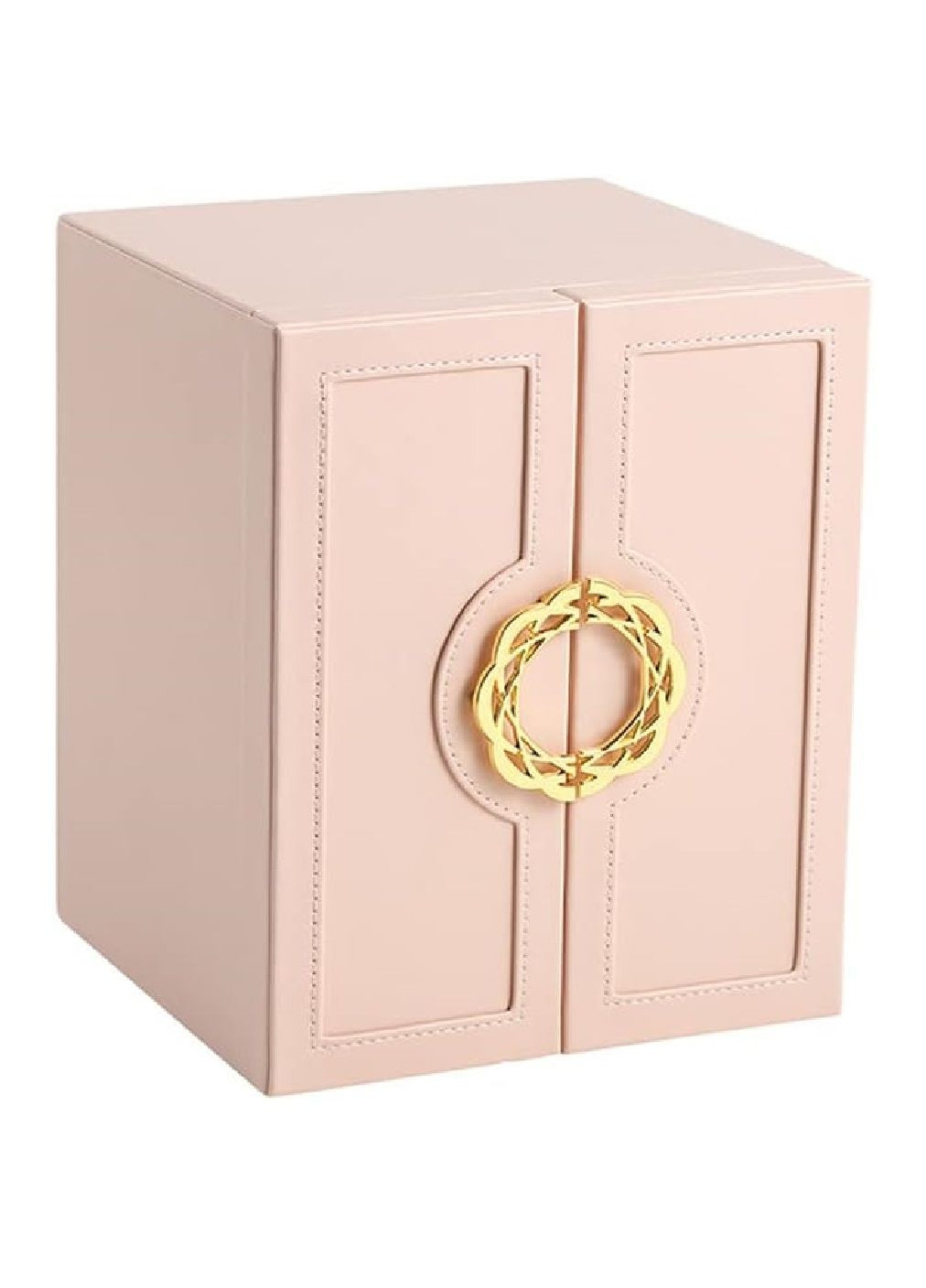 Шкатулка футляр ящик короб бокс шкафчик органайзер для украшений драгоценностей 24х18х20 см (476879-Prob) Пудровая Unbranded (292251814)