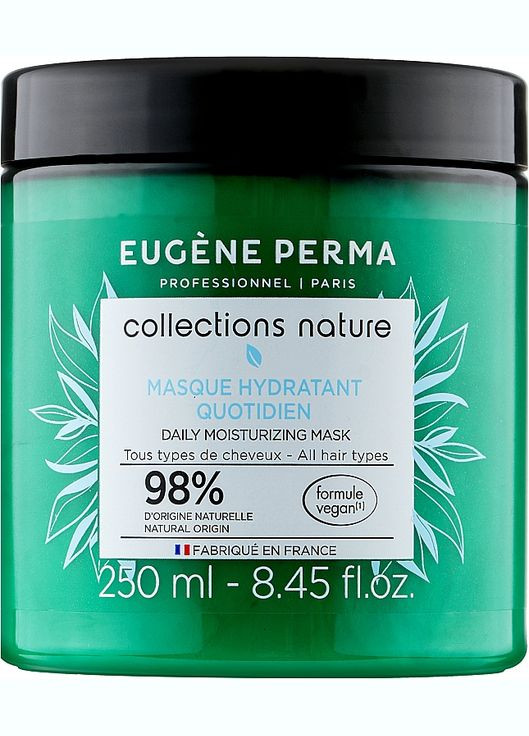Маска для щоденного догляду, для усіх типів волосся Collections Nature Daily Moisturising Mask 250ml (882832-100523) Eugene Perma (368634803)