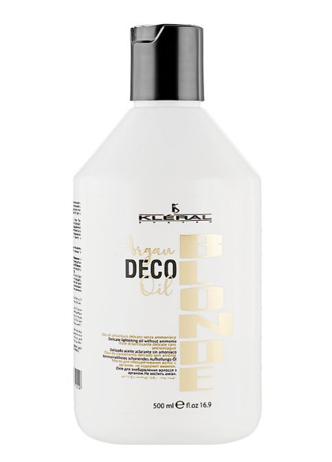 Обесцвечивающее масло Blonde Argan Deco Oil 500 мл Kleral System (339049832)