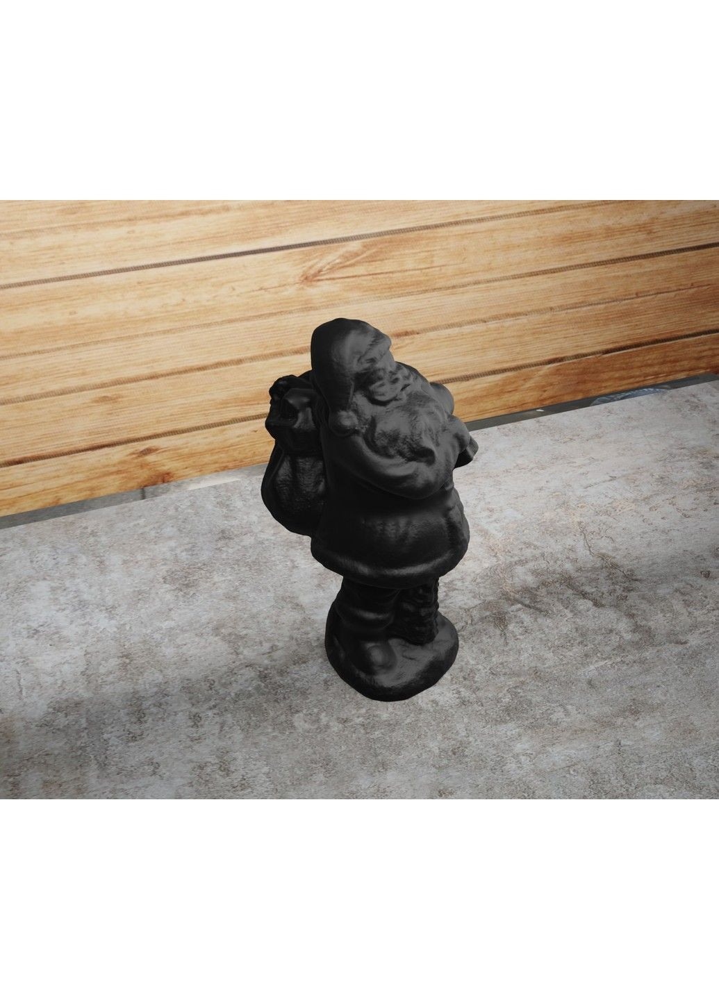 Фігурка. Санта Клаус (святий Миколай, дід мороз) з ялинкою та торбиною ЗаСвіт (280940459)