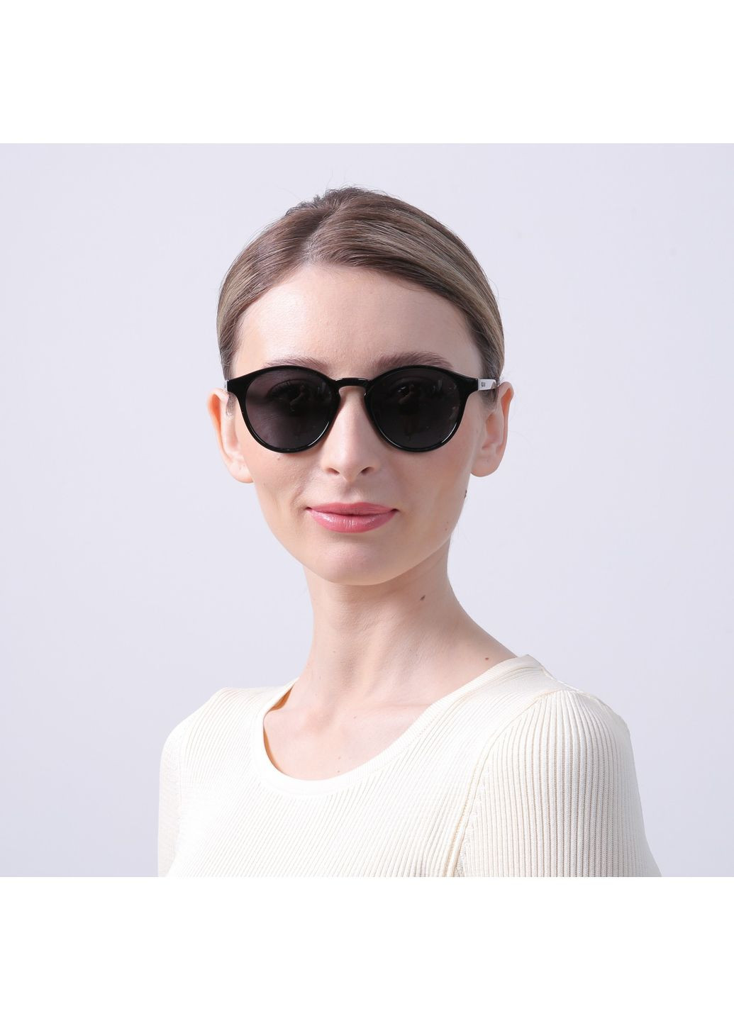 Сонцезахисні окуляри з поляризацією Панто жіночі LuckyLOOK 773-110 (329750994)