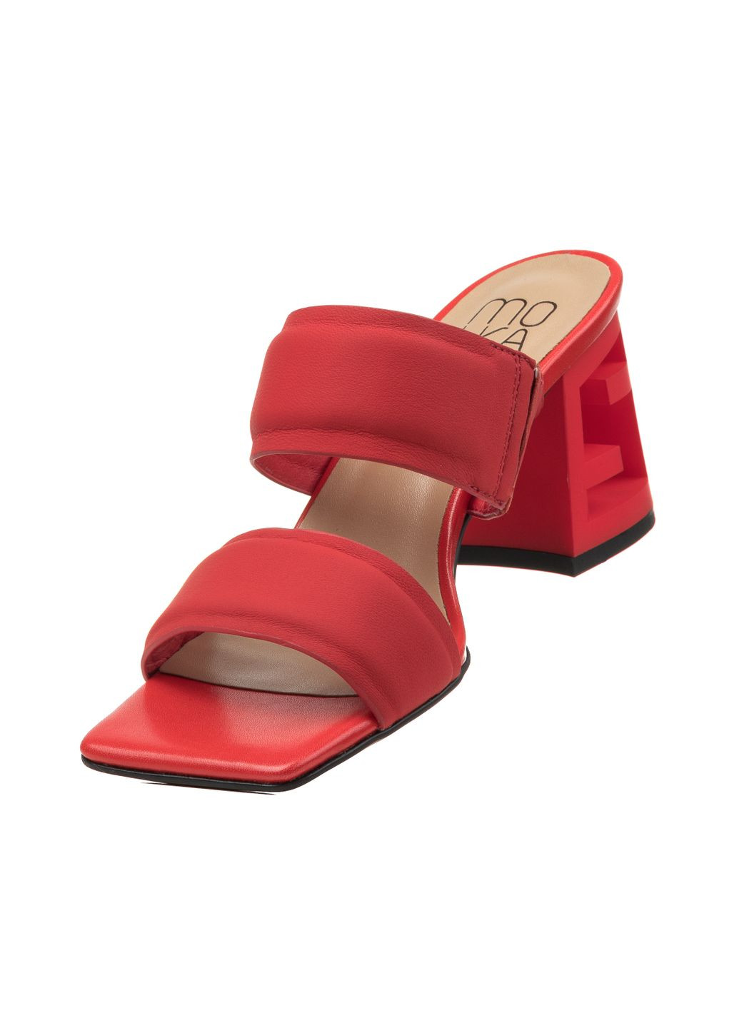 Красные шлепанцы (1218ла) Molka