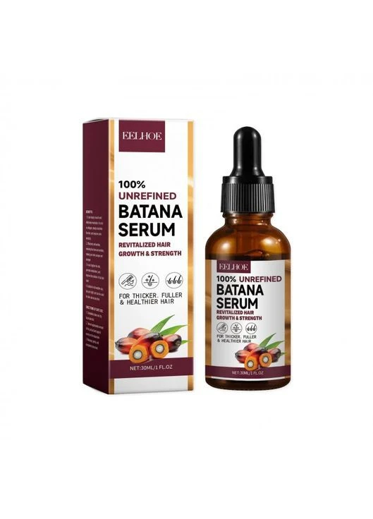 Сироватка для зміцнення та росту волосся Eelhoe 100% Unrefined Batana Serum, 30 мл No Brand (389269825)