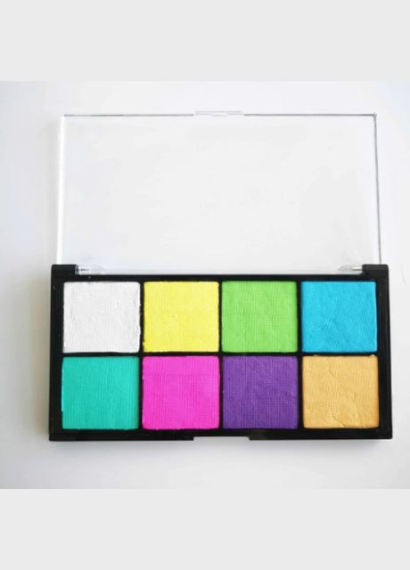 Аквагрим неоновий 8 кольрів 16 х 8,5 см Papa Kiss (302241649)