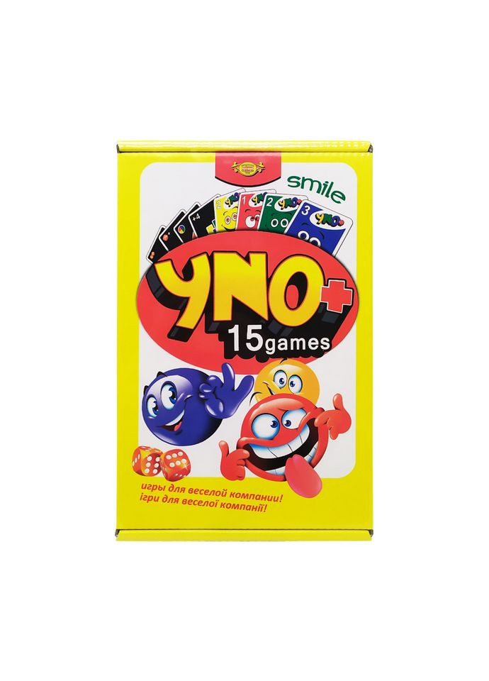 Карткова гра "УНО+" (МКЗ0809) MKZ0809 Майстер (306435494)