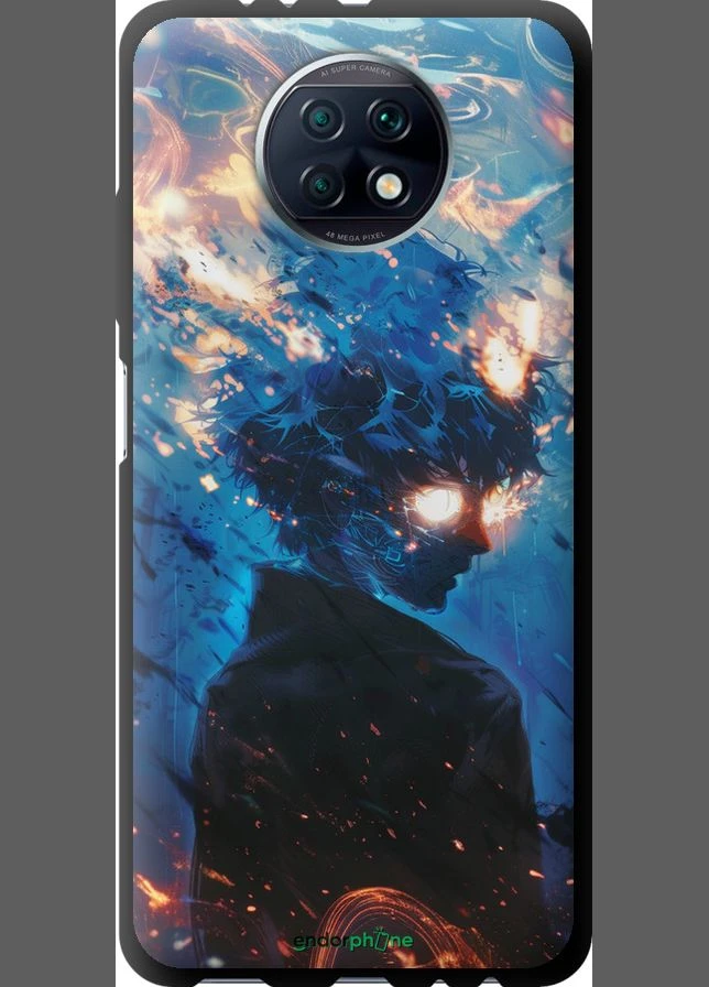 Чехол на Xiaomi Redmi Note 9T Сатору Годжо "6129b-2261-70447" Endorphone (392843238)