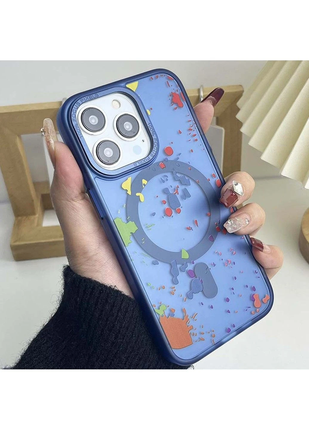 Чохол TPU+PC Flush with MagSafe для Apple iPhone 14 Pro (6.1") Epik (390135310)