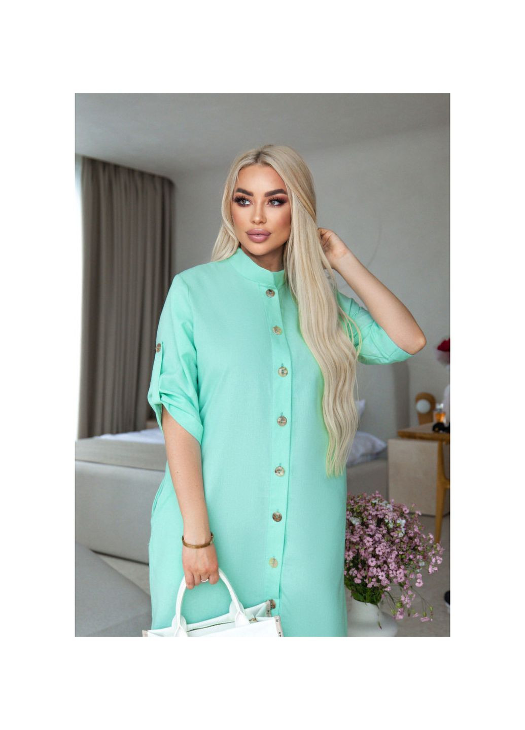 Фісташкова сукня Liton