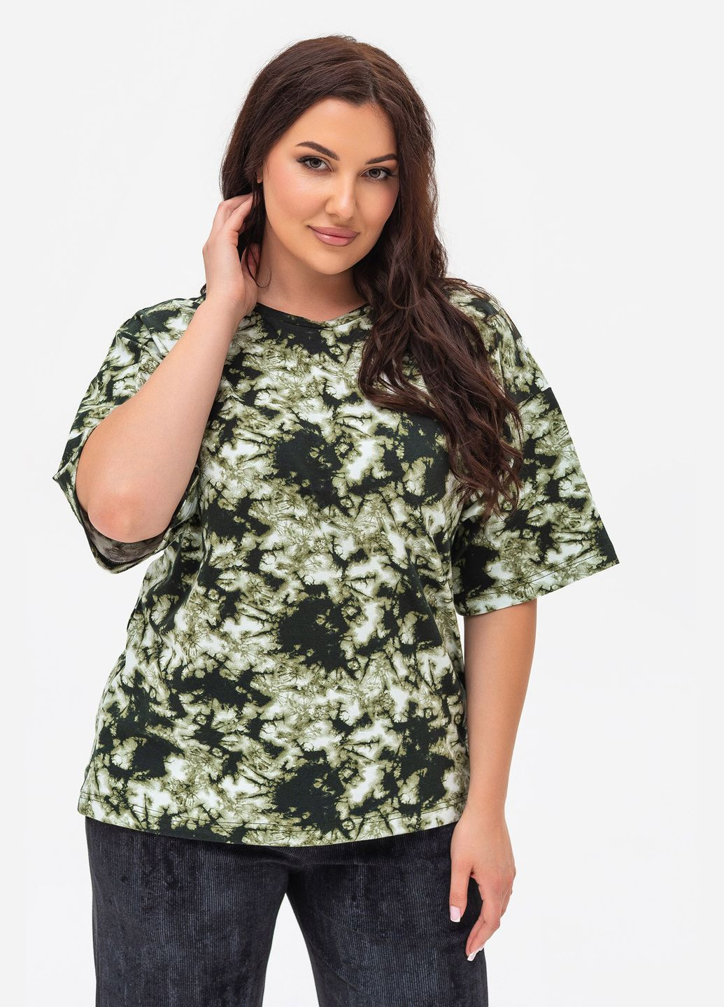 Футболка LANI-T Хаки Garne - (344468030)